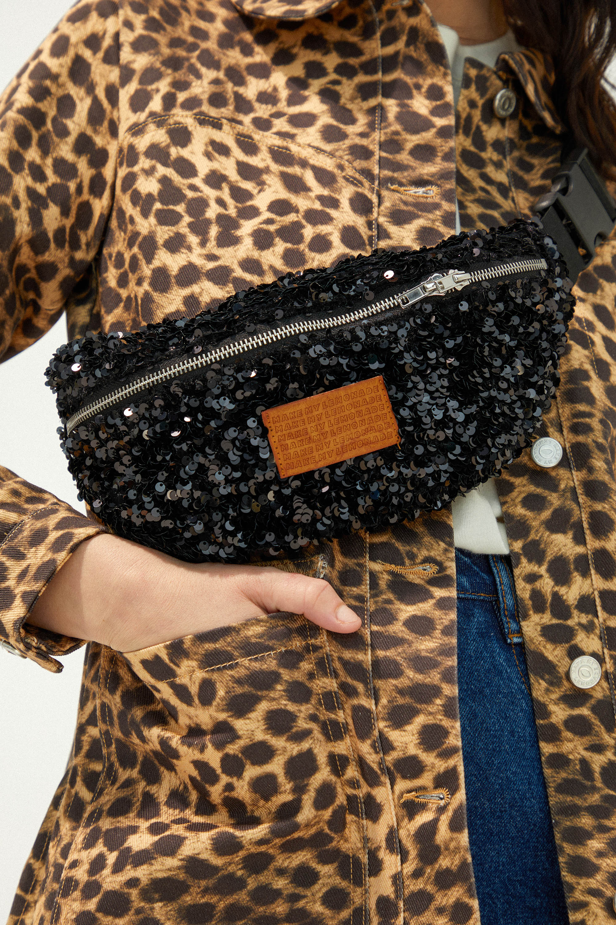 Robe Penelope Heimstone SAC BANANITA SEQUINS NOIRS – Make My Lemonade