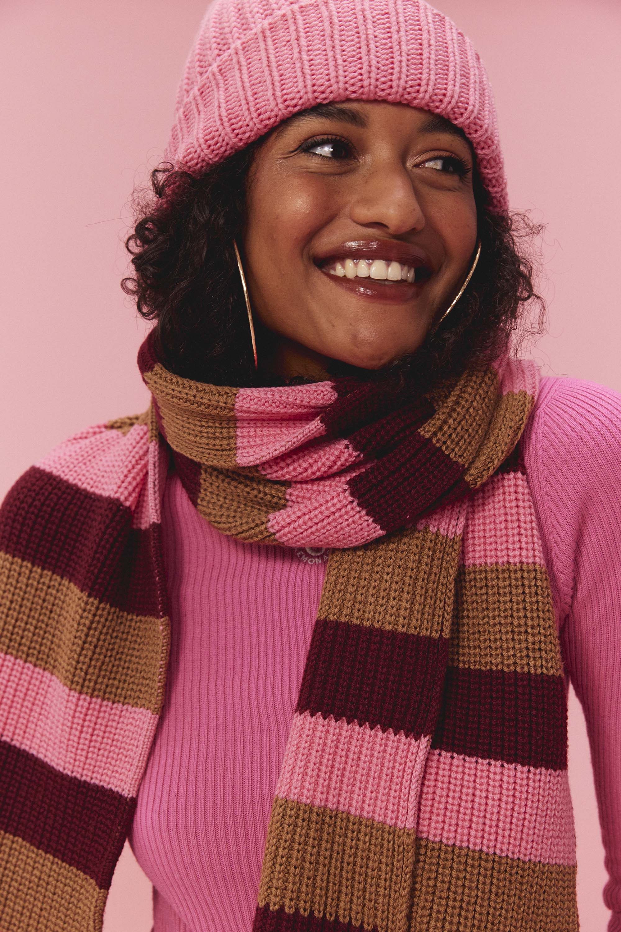 Striped Scarf Scarf Made Of STRIPED SCARF – Make My Lemonade