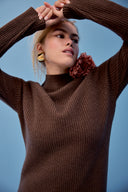 ROBE ROBYN MARRON GLACE