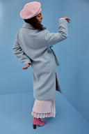 MANTEAU RAY BLEU CIEL