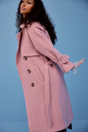 MANTEAU HENDRIKS ROSE POUDRE