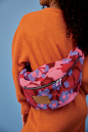 BANANA BAG MOUMOUTE FLOWERS 70 PURPLE