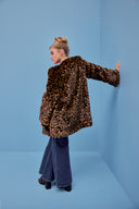 MANTEAU NICOLE NEW LEOPARD