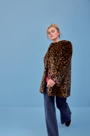 MANTEAU NICOLE NEW LEOPARD