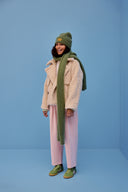 ECHARPE ROSIE VERT OLIVE