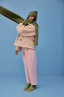 ECHARPE ROSIE VERT OLIVE