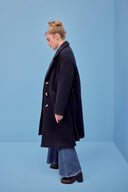 MANTEAU RAY BLEU MARINE