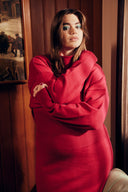 ROBE RÉGINE FRAMBOISE