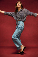 CHEMISE OMER BLUE DICE