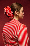 TOP FIFI RAYURE ROUGE