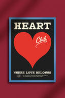 AFFICHE A3 HEART CLUB