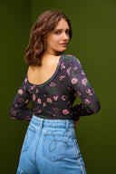 BODY HUGO FLEURS CHATEAU