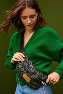 SAC BANANITA LÉOPARD KAKI