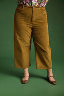 PANTALON NELSON VELOURS KAKI