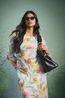 BLACK LEATHER GABRIEL BAG