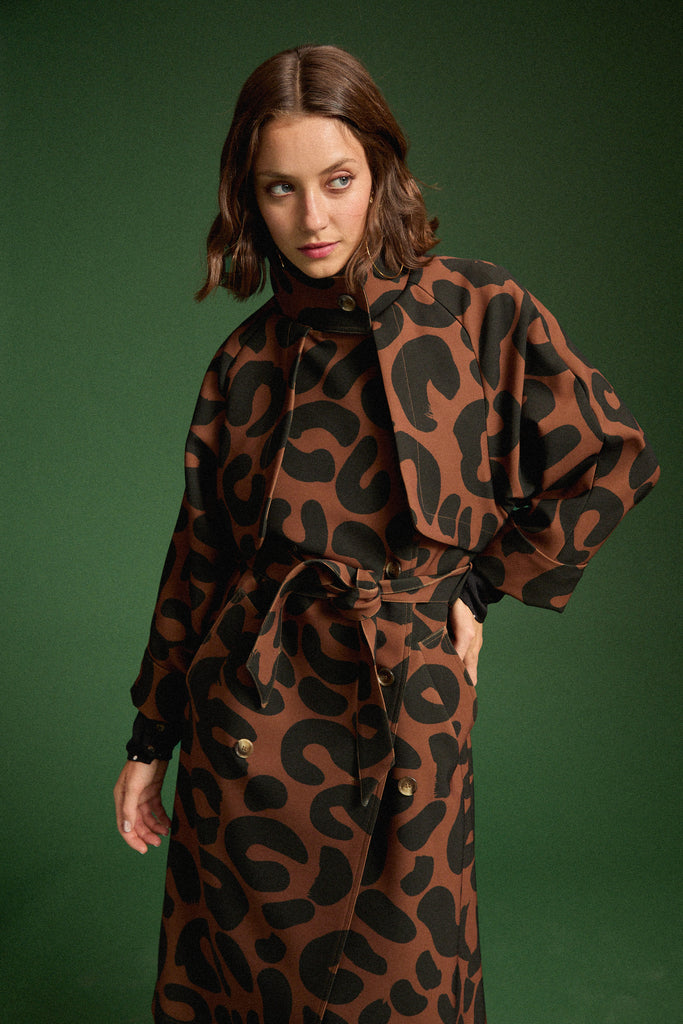 TRENCH RAOUL LEOPARD �?? Make My Lemonade