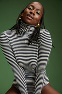 BODY CHARLOTTE RAYURES NAVY