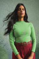 TOP FIFI RAYURES VERTES