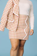 FANTINE GINGHAM JACKET ENGLISH GARDEN