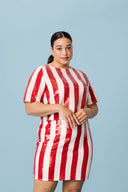 JUPE NICKY RAYURES SEQUIN