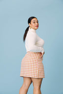 JUPE NINA VICHY JARDIN ANGLAIS