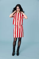 JUPE NICKY RAYURES SEQUIN