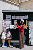PANTALON HARYA POLKA CHOCOLAT