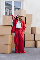 VESTE DAN TENNIS ROUGE