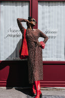 ROBE ANNIE POLKA CHOCOLAT