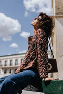 BLOUSE DESIRÉE POLKA CHOCOLAT