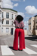 HARYA TENNIS PANTS RED