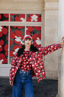 T-SHIRT PENNYLI PANSY FLOWERS