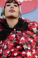 MANTEAU MAXOU PANSY FLOWERS