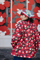 MANTEAU MAXOU PANSY FLOWERS