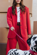 VESTE DAN TENNIS ROUGE