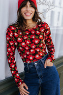 T-SHIRT PENNYLI PANSY FLOWERS