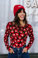 T-SHIRT PENNYLI PANSY FLOWERS