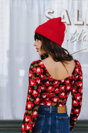 T-SHIRT PENNYLI PANSY FLOWERS