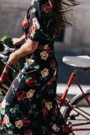 ROBE DAPHNE VINTAGE ROSES