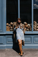 ROBE DIVA BIJOUX BLEU