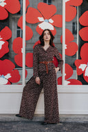 PANTALON HARYA POLKA CHOCOLAT