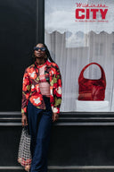 CHEMISE OMER PANSY FLOWERS