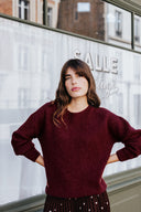 PULL DAWN BORDEAUX