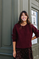 PULL DAWN BORDEAUX