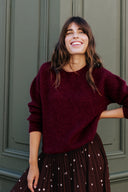 PULL DAWN BORDEAUX