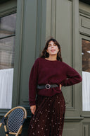 PULL DAWN BORDEAUX