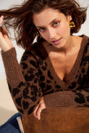 PULL MARIUS V LEOPARD