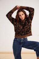 PULL MARIUS V LEOPARD