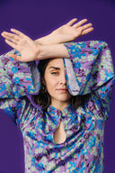 ROBE NEW DENISE MYOSOTIS