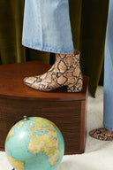 JOEY SNAKE EFFECT BOOTS